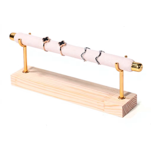 Présentoir à bagues en or à 1 niveau, support <span class=keywords><strong>de</strong></span> présentation pour bijouterie, accessoires <span class=keywords><strong>de</strong></span> diffusion en direct, <span class=keywords><strong>stand</strong></span> <span class=keywords><strong>de</strong></span> présentation - Product Image 5