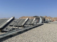 Robot de nettoyage solaire MULTIFIT avec batterie au lithium, machine de nettoyage solaire photovoltaïque entièrement automatique, contrôle à distance et par le Web