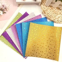 Papier pailleté métallisé 80 g/m² en gros pour impression sérigraphique sur sacs, non toxique, vert chatoyant, fournitures artisanales