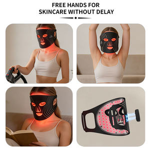 Appareil de rajeunissement par photons, traitement anti-âge infrarouge pour le cou, équipement à usage domestique, thérapie par lumière <span class=keywords><strong>rouge</strong></span>, <span class=keywords><strong>masque</strong></span> infrarouge - Product Image 3