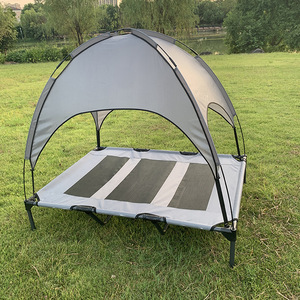 ZMaker-cama de verano para perros, parasol para exteriores, elevada, Oxford, duradera, con dosel, plegable - Product Image 4