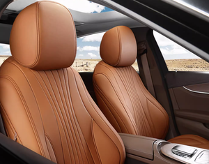 Asiento de carreras deportivo de lujo para coche, cubierta de cuero con Panel de fibra de carbono personalizado, actualización de cubo, asientos RS para <span class=keywords><strong>Audi</strong></span> A3 A4 A5 <span class=keywords><strong>A6</strong></span> A7 Q3 Q5 - Product Image 3