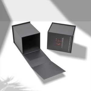 Caja de Cartón Rígido con Tapa Magnética Personalizada, Embalaje Elegante y de Lujo para Joyería, Cosméticos, Extensiones de Cabello y Pelucas, con Forro de Satén - Product Image 4