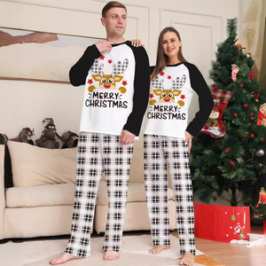 Pijamas de Natal para Família, Conjuntos de Pijamas em Família, Pijamas de Mulher em Estampa Xadrez Buffalo - Product Image 2