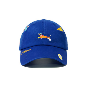 Gorra de béisbol vintage de moda urbana con bordado de perro, unisex, de corona profunda, que estiliza el rostro, informal para exteriores, que combina con todo. - Product Image 4