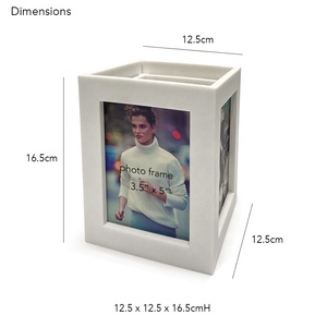 Suanti Trắng Sáng Tạo Resin Trang Trí Vui Bé Art <span class=keywords><strong>Frames</strong></span> Diy Mát Tùy Chỉnh Thiết Kế Gia Đình Đóng Khung Hình Ảnh Khung Ảnh - Product Image 6