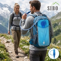 Poche à eau imperméable Sibo Factory pour le camping, kit de survie d'urgence, réutilisable, rechargeable, gain de place, portable, nouveau design