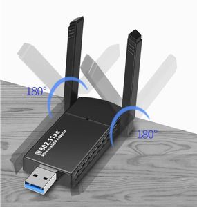Không dây USB3.0 Wifi <span class=keywords><strong>Adapter</strong></span> Cho PC/Máy Tính Xách Tay, 1300Mbps USB Wifi Dual-Band <span class=keywords><strong>Network</strong></span> <span class=keywords><strong>Adapter</strong></span>, Wifi Dongle Cho Win 11/10/8/7/<span class=keywords><strong>Vista</strong></span>/XP - Product Image 4