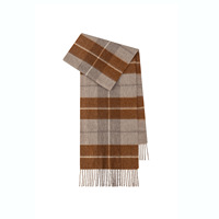 Écharpe longue 100 % laine style coréen pour femmes et hommes adultes, motif écossais, chaude pour l'hiver, avec pompons, cache-cou
