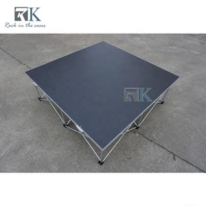 Scène de plateforme industrielle antidérapante avec estrade pliante en aluminium - Product Image 6