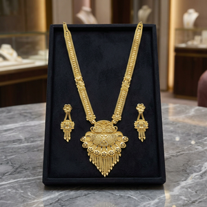 Wholesale 14K 18K 24K Micro Gold Filled Traditional Design <b>Necklaces</b>, Fashion Jewelry Micro Gold Plated Forming <b>Long</b> Jewelry Set - Product Image 2