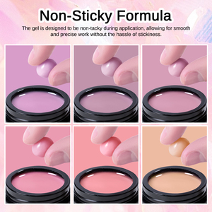BOZLIN Gel Costruttore Unghie Solido 15ml Rosa Nude Personalizzato per Estensione e Scultura 3D, Senza HEMA, Non Appiccicoso - Product Image 3