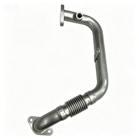 Ensemble de tuyau d'échappement de moteur de haute qualité 1014309971 pour l'échappement du moteur, avec support de capteur, support et bride.