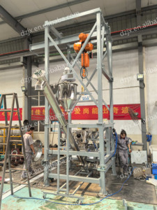 DZJX 1000kg bubuk kentang Enamel pasir tepung tas Jumbo besar Unloader Spike sistem pembongkaran tas besar - Product Image 5