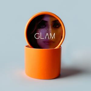 Vente en gros directe d'usine Logo personnalisé Design graphique <span class=keywords><strong>Petit</strong></span> chapeau cosmétique rond Set de maquillage Boîte de faux cils - Product Image 4