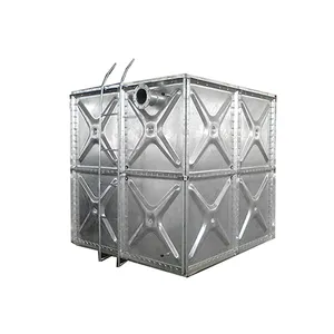 Réservoir de stockage d'eau à panneaux modulaires, réservoir d'eau