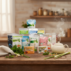 תוסף תזונה צמחי טבעי וטהור לתמיכה בריאותית מרובת סוגים למבוגרים - תמיכה חיסונית וניהול אנרגיה ללא תופעות לוואי - Product Image 1