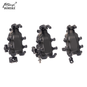 Soporte para teléfono inteligente de bicicleta de Motor soporte para teléfono móvil de motocicleta para bicicleta conducción más segura - Product Image 1