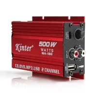 Amplificateur Audio stéréo MA-150, 2 ch, Mini Hi-Fi, caisson de basses, pour voiture et moto, nouveauté