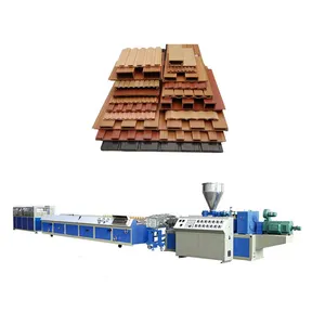 Recycled Plastic WPC Board Extrusion Line SJ65/132 Conical Twin Screw Extruder Outdoor Decking/Fence/Bench Making Machine