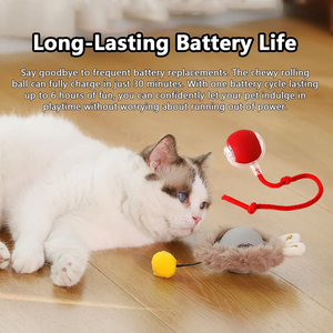 New Design 360 Degree Smart Automatic Interactive Dog Smart <strong>Ball</strong> Toy Interactive Cat Toys Rolling <strong>Ball</strong> With USB Charger - Product Image 3