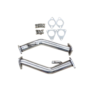 맞춤형 <span class=keywords><strong>2</strong></span>.5인치 테스트 파이프 배기 다운파이프 (경쟁용) 370Z 2009+/G37/350Z 범용 - Product Image 1