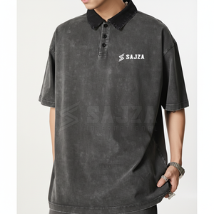 Camisetas Polo lavado ácido último diseño Camisetas Polo lavado ácido superventas Camisetas Polo ligeras - Product Image 1