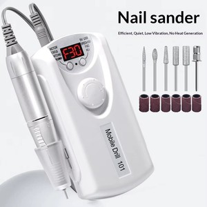 Taladro de Uñas Profesional y Conveniente de 35000 rpm, Taladro de Uñas de Alta Velocidad con Mango, Equipo para Salón de Uñas - Product Image 1
