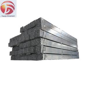 Tube carré en acier au carbone soudé de précision S275JR ASTM A36 50mm 40mm <span class=keywords><strong>100x50</strong></span>, tube carré rectangulaire galvanisé GI soudé - Product Image 6