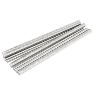 <span class=keywords><strong>Tige</strong></span> filetée en acier inoxydable de classe 8.8, galvanisée à chaud, filetage métrique, 2 mètres, robuste, pour la fixation de poutres en <span class=keywords><strong>bois</strong></span>, CVC - Product Image 2