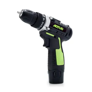 Lithium Battery Electric Drill 12V Cordless Drill mit 2.0A Li Ion Battery Cordless Drill