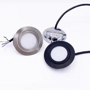 Ultra sottile in acciaio inox <span class=keywords><strong>LED</strong></span> 12V incasso Downlight 3W RGBW3000K faretto <span class=keywords><strong>pannello</strong></span> di illuminazione per cucina moderna armadio del vino - Product Image 1