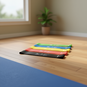 Juego de Bandas de Resistencia DLINE, Paquete de 5, Tensión Ligera, Fortalecimiento del Core, Entrenamiento de Flexibilidad, Unisex, Elásticas, Yoga, Fitness - Product Image 2