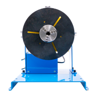 110V / 220V CE 10KG HD-10 déplacement de soudure petites Tables de travail rotatives avec mandrin de tour de 65mm Mini plateau tournant de positionneur de soudage