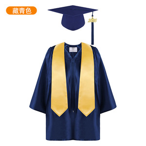 Robe de Cérémonie de Remise des Diplômes pour Enfants, Maternelle et Primaire, Unisexe, en Polyester, Costume de Scène, Collection Printemps 2026, Direct Usine - Product Image 4