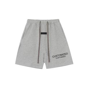 USA Warehouse <b>Dropshipping</b> Custom Design Top Quality Cotton Fashion Trendy Summer Essential Shorts 1 to 1 - Product Image 1