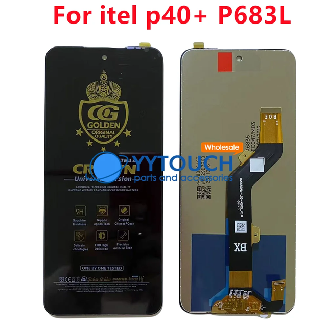For ITEL P40+ P683L Lcd Screen Assembly for ITEL P40+ P683L