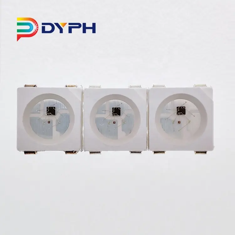 DyPh LED Smart 5V WS2812 SK6813 IC Buit-in 4pin 5050 RGB SMD LED