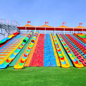 Trung Quốc New nhựa cầu vồng khô tuyết trượt ngoài trời khô trượt tuyết cầu vồng trượt đi xe trượt nhựa cho công viê<span class=keywords><strong>n</strong></span> giải trí - Product Image 5