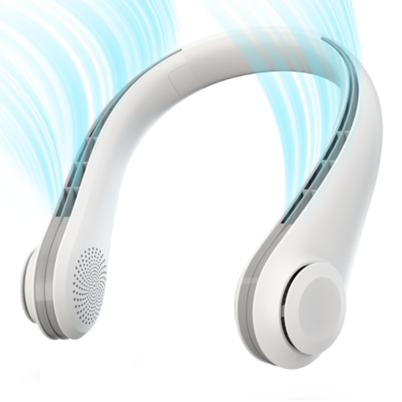 Высококачественный домашний миниатюрный электронный вентилятор, перезаряжаемый портативный usb подвесной шейный вентилятор для режима «свободные руки»