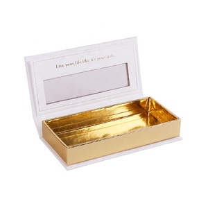 Wholesale Custom Logo Printed Elegant Fashion Gift Cardboard Paper Eyelash Packaging Box