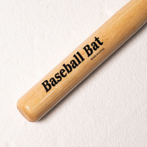Batte de baseball en bois de baseball imprimée avec logo personnalisé à des prix abordables OEM d'usine d'autodéfense pour adultes - Product Image 5