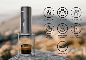 Cafetera Portátil de Cápsulas NP Multicolor de 80 ml, Mini Cafetera para Viajes y Campamentos - Product Image 3