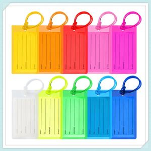 Bagages en PVC imperméables et colorés avec insert en silicone souple, porte-cartes et étiquette de bagage, impression de logo - Product Image 2