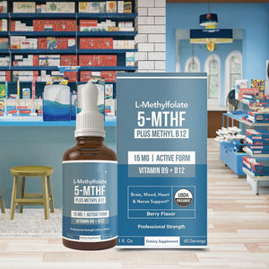 תוסף תזונה נוזלי בטעם פירות יער, בעל פעילות גבוהה, מועשר בקומפלקס ויטמינים קוגניטיביים, מספק אנרגיה וחיזוק מערכת החיסון, ומשפר את המתיילציה המרגשת. - Product Image 2