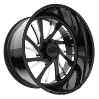 Jantes de camion forgées sur mesure SL 28X12 30X14 20X12 26X14 Super Single Deep Concave Polished avec 8X180 8X170 pour GMC Sierra 2500HD