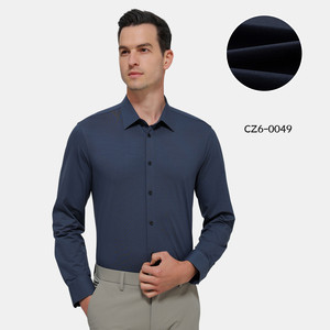 Camicie da <span class=keywords><strong>Uomo</strong></span> Blu Chiaro e Blu Zaffiro, Personalizzabili, Ecologiche, di Alta Qualità, Nuove Idee di Prodotto per Grossisti - Product Image 3