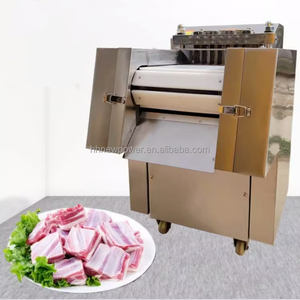 Costillas de cerdo y pollo congeladas de 5cm, cortador de cubos de carne, cortadora de pierna de cordero, máquina cortadora de costillas de carne de cola de buey - Product Image 2