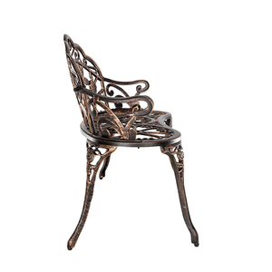<span class=keywords><strong>Balcon</strong></span> Chaise de Jardin En Métal <span class=keywords><strong>Banc</strong></span> de Patio Extérieur Meubles De Jardin En Fonte Antique En Aluminium Patio Extérieur Chaise - Product Image 3