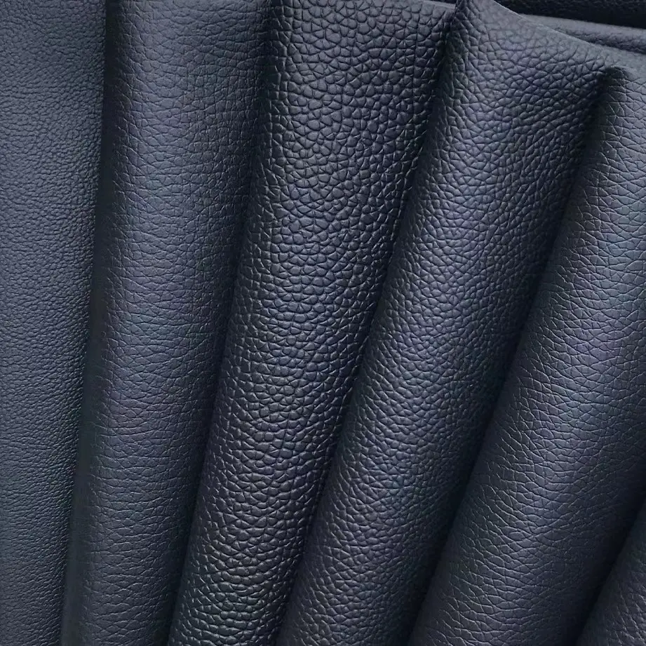 Kunstleder Blatt Litchi Korn Muster PVC Taschen Kleidung Möbel Auto Dekoration Polster Leder Autos itze China geprägt